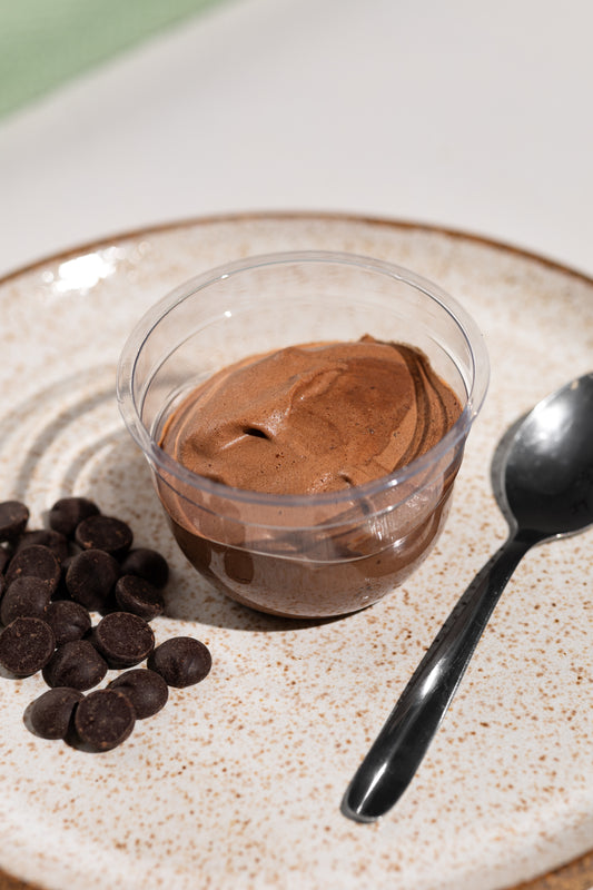 Mousse de chocolate 70% cacau