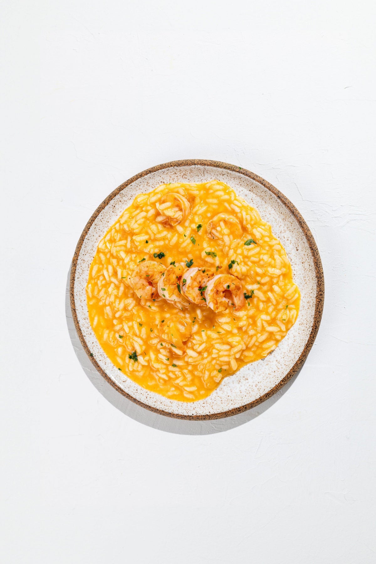 Risoto de camarão