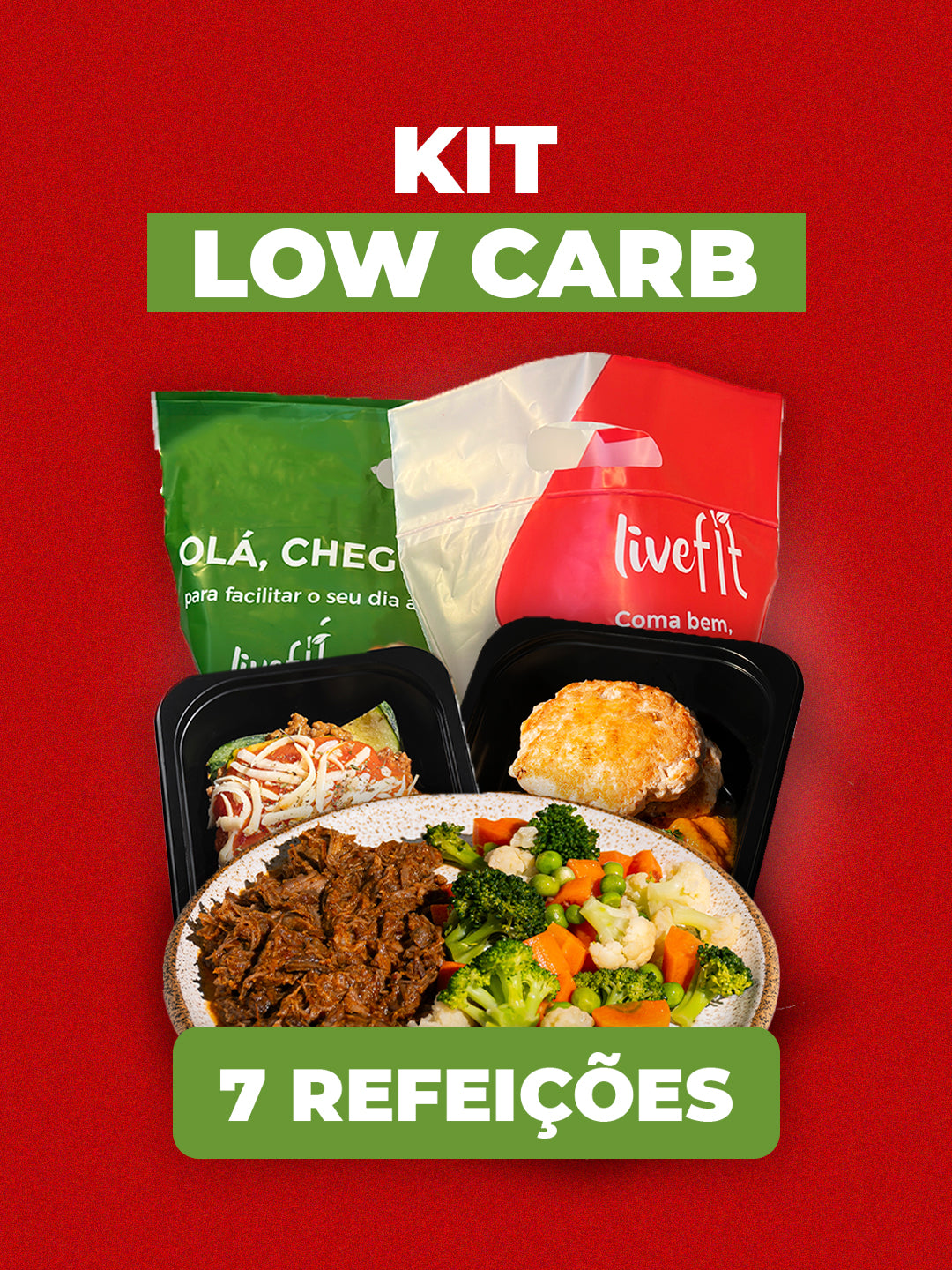 Kit Low Carb (7 Marmitas)